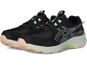 (取寄) アシックス レディース ゲルベンチャー 10 ASICS women GEL-Venture 10 Black/Whisper Green
