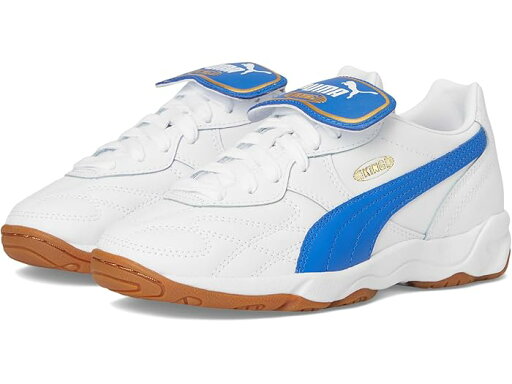 (取寄) プーマ キッズ キッズ キング インドア シューズ (ビッグ キッド) PUMA Kids kids King Indoor Shoes (Big Kid) White/Mountain Blue (取寄) プーマ キッズ キッズ キング インドア シューズ (ビッグ キッド) PUMA Kids kids King Indoor Shoes (Big Kid) White/Mountain Blue