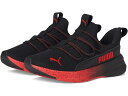 (取寄) プーマ キッズ キッズ ソフトライド ワン4オール スリッポン シューズ (ビッグ キッド) PUMA Kids kids Softride One4All Slip-On Shoes (Big Kid) Black/For All Time Red