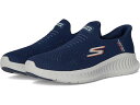 (取寄) スケッチャーズ パフォーマンス メンズ ハンズ フリー スリップ-インス ゴー ウォーク ナウ - スニーカー SKECHERS Performance men Hands Free Slip-ins Go Walk Now - Sauntered Sneaker Navy
