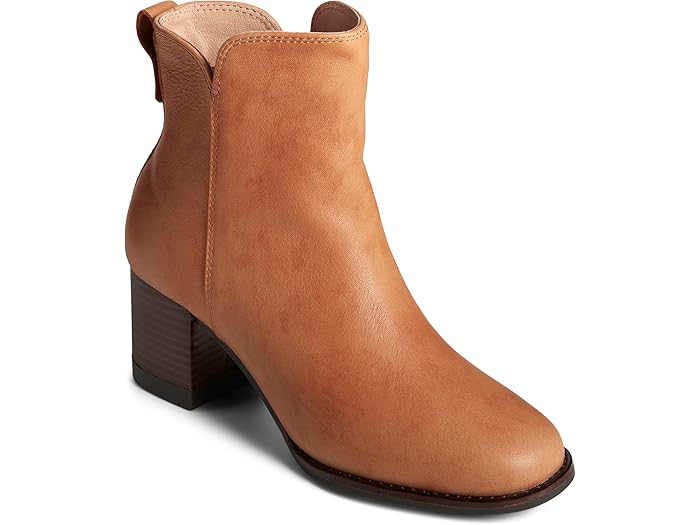 () ڥ꡼ ǥ ݡ ҡ Sperry women Seaport Heel Tan