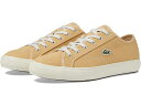 (取寄) ラコステ メンズ バックコート スニーカー Lacoste men Backcourt Sneakers Light Brown/Off-White