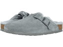 (取寄) ビルケンシュトック ボストン シアリング - スエード (ユニセックス) Birkenstock Boston Shearling - Suede (Unisex) Dove Gray/Dove Gray Suede/Shearling
