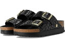 (取寄) ビルケンシュトック レディース パピリオ バイ アリゾナ プラットフォーム - エンボス Birkenstock women Papillio by Arizona Platform - Embossed Black