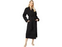 (取寄) スキン レディース シェラ コットン デューベイ ローブ Skin women Sierra Cotton Duvet Robe Black