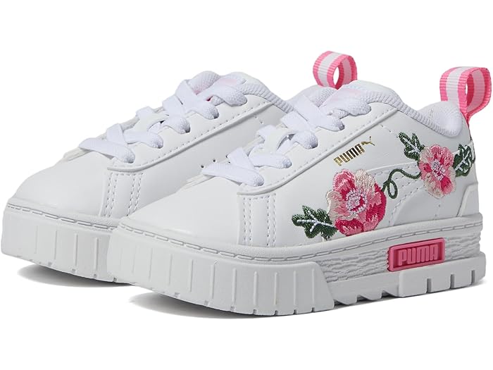 (取寄) プーマ キッズ キッズ メイズ (トドラー) PUMA Kids kids Mayze (Toddler) Puma White/Fast Pink/Vine