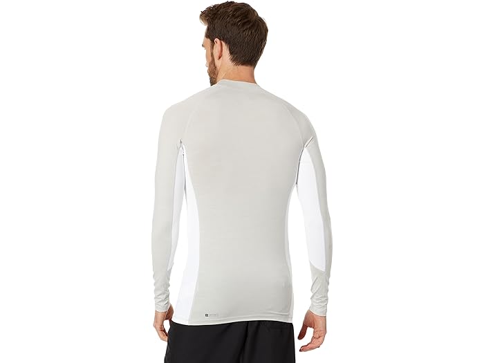 (取寄) リップ カール メンズ ドーン パトロール Upf パフォーマンス ロング スリーブ ラッシュガード Rip Curl men Dawn Patrol UPF Perfomance Long Sleeve Rashguard Snow Marle