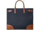 (取寄) ローレン ラルフローレン レディース プリント キャンバス ラージ デヴィン トート バッグ Lauren Ralph Lauren women Print Canvas Large Devyn Tote Bag French Navy/Lauren Tan