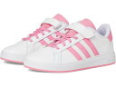(取寄) アディダス キッズ キッズ グランド コート 2.0 エラスティック レース アンド ストラップ シューズ (リトル キッド) adidas Kids...