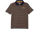 (取寄) アンダーアーマー キッズ ボーイズ マッチプレー プリンテッド ゴルフ ポロ Under Armour Kids boys Matchplay Printed Golf Polo Midnight Navy/Squad Orange