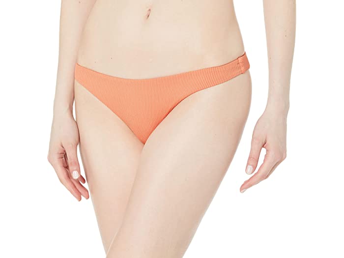 (取寄) ルーカ レディース ウィメンズ スタンダード スイムスーツ ビキニ ボトム チーキー カット RVCA women Womens Standard Swimsuit Bikini Bottom Cheeky Cut Medium Hipster/Peach