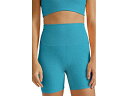 (取寄) ビヨンドヨガ レディース スペースダイ キープ ペース 5 バイカー ショーツ Beyond Yoga women Spacedye Keep Pace 5" Biker Shorts Cali Blue Heather