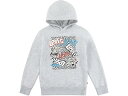 (取寄) リーバイス キッズ ボーイズ グラフィック プルオーバー ブーディ (ビッグ キッズ) Levi's Kids boys Graphic Pullover Hoodie (Big Kids) Light Gray Heather