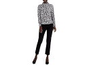 (取寄) ニックゾー レディース ピティート チーター ポップ トップ NIC+ZOE women Petite Cheetah Pop Top Grey Multi