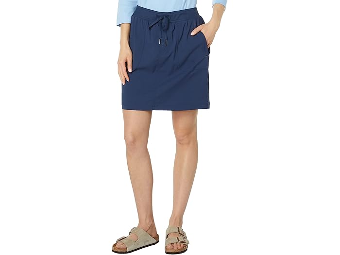 () 륨ӡ ǥ ӥ   L.L.Bean women Vista Camp Skort Nautical Navy