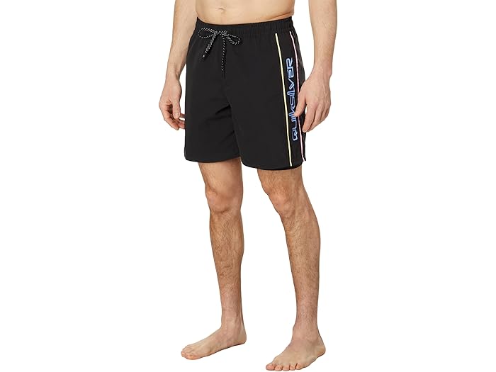 (取寄) クイックシルバー メンズ 17 エブリデイ ヴェールール ボレー 2 ショーツ Quiksilver men 17" Everyday Vert Volley 2 Shorts Black