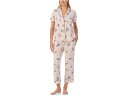 (取寄) ケイトスペード レディース ショート スリーブ モーダル ジャージ クロップド Pj セット Kate Spade New York women Sh...
