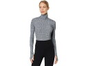 (取寄) コマンドー レディース クラシック プリンテッド タートルネック ボディスーツ W/ サムホールズ BDS203 Commando women Classic Printed Turtleneck Bodysuit w/ Thumbholes BDS203 Houndstooth Plaid