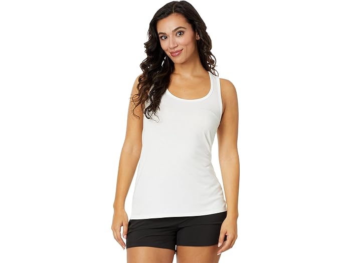 (取寄) フリーフライ レディース バンブー モーション レイサーバック タンク Free Fly women Bamboo Motion Racerback Tank Bright Whiteのサムネイル