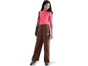(取寄) ナイキ キッズ キッズ クラブ フリース ワイド-レッグ パンツ (リトル キッド/ビッグ キッド) Nike Kids kids Club Fleece Wide-Leg Pants (Little Kid/Big Kid) Fauna Brown/Fauna Brown/White