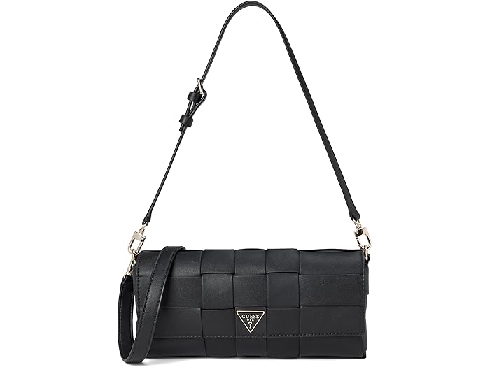 (取寄) ゲス レディース フラップ ショルダー バッグ GUESS women Maylee Flap Shoulder Bag Black