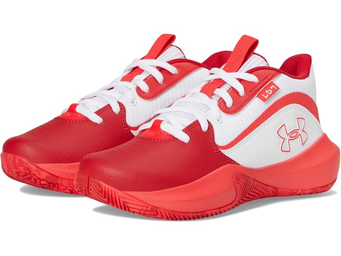 (取寄) アンダーアーマー キッズ キッズ ロックダウン 7 (ビッグ キッド) Under Armour Kids kids Lockdown 7 (Big Kid) White/Red/Racer Red