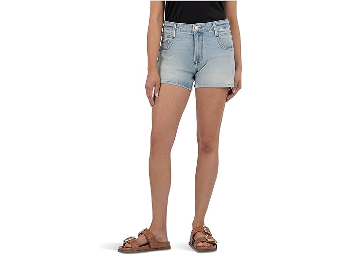 (取寄) カット フロム ザ クロス レディース ジーン ハイライズ ショーツ ウィズ インセット フロント ポケッツ KUT from the Kloth w...