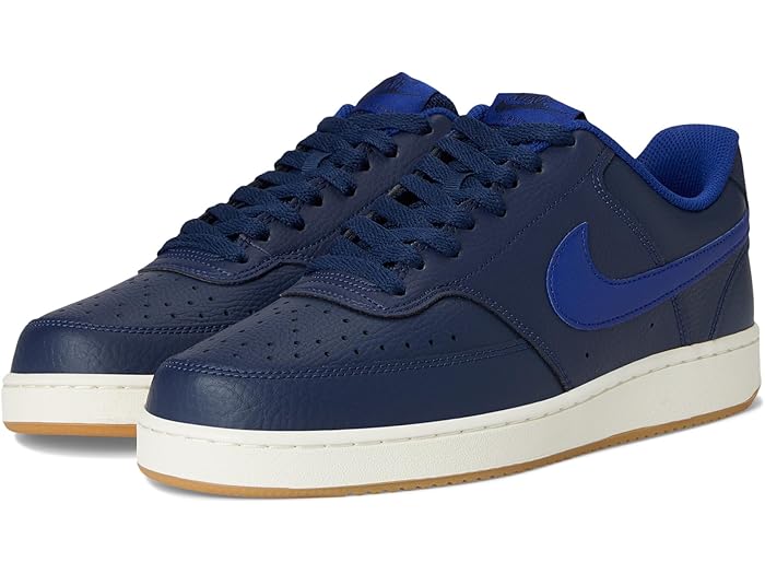 () ʥ   ӥ  Nike men Court Vision Low Midnight Navy/Deep Royal Blue...