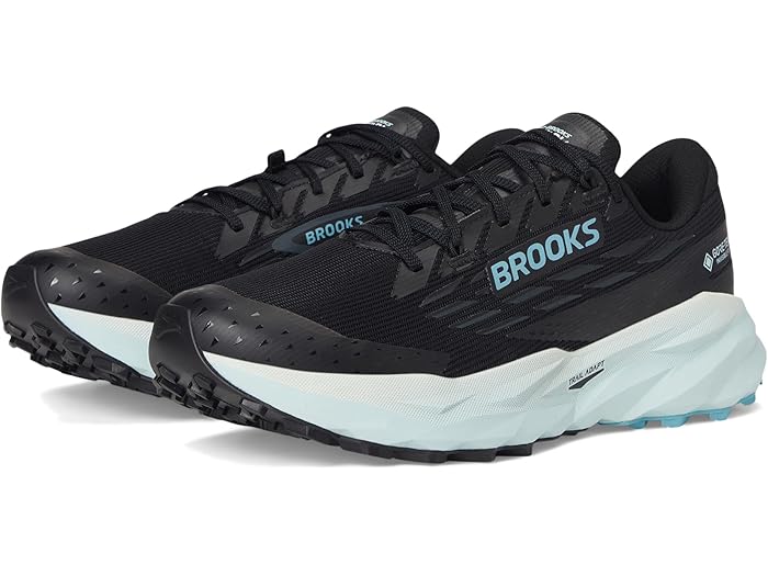 (���) �֥�å��� ��ǥ����� ���������ǥ��� 19 GTX Brooks women Cascadia 19 GTX Black/Ebony/Blue Fl...