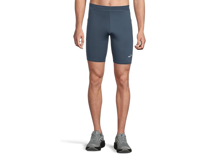 (取寄) ブルックス メンズ ソース 9 ショート タイツ Brooks men Source 9" Short Tights Blue Slate