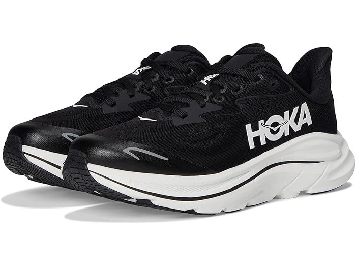 (取寄) ホカキッズ キッズ クリフトン 10 (ビッグ キッド) Hoka Kids kids Clifton 10 (Big Kid) Black..
