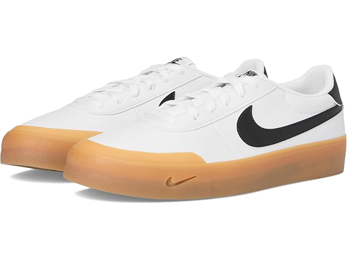 () ʥ   å Nike men Court Shot White/Black/Gum Light Brown