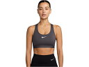 (取寄) ナイキ レディース スウォッシュ ミディアム サポート ブラ Nike women Swoosh Medium Support Bra Thunder...