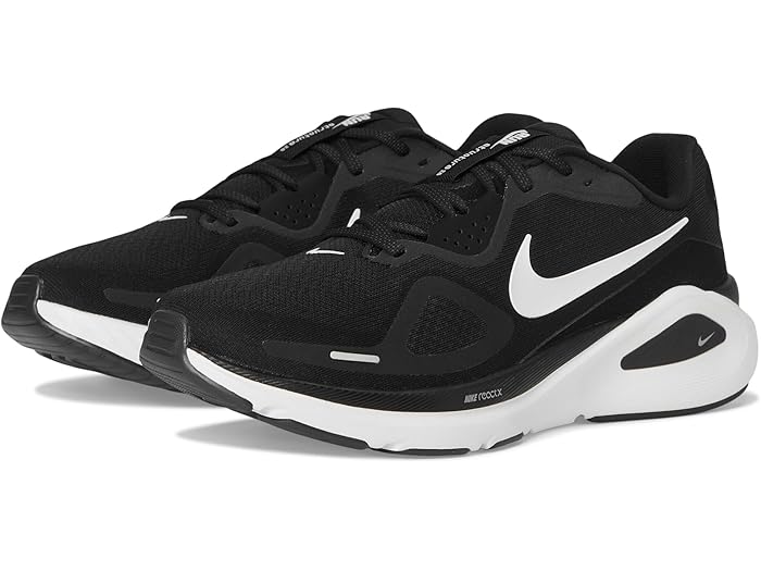 NIKE ナイキ シューズ ブーツ スニーカー アウトドア ブランド トレイルランニング トレッキング 登山 カジュアル 大きいサイズ ビックサイズ (取寄) ナイキ メンズ ストラクチャー 26 Nike men Structure 26 Black/White/Cool Grey/Metallic Silver