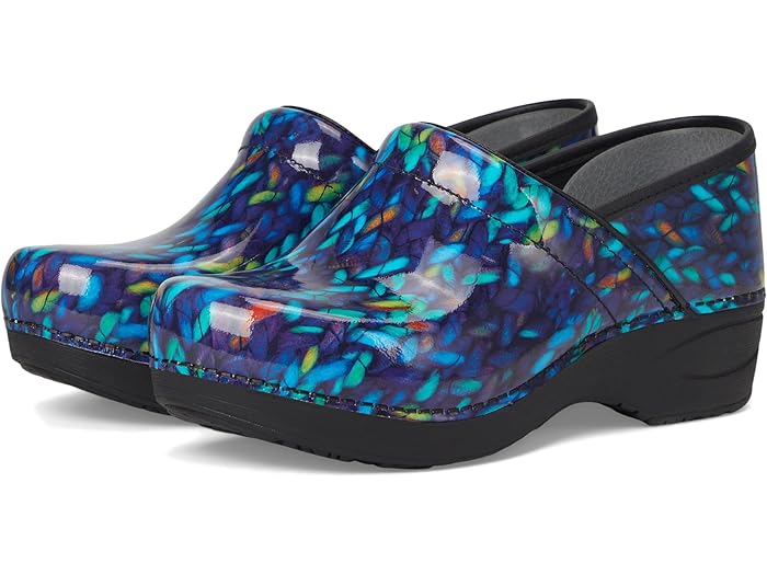 () 󥹥 ǥ Xp 2.0 å Dansko women XP 2.0 Clog Blue Knit Patent