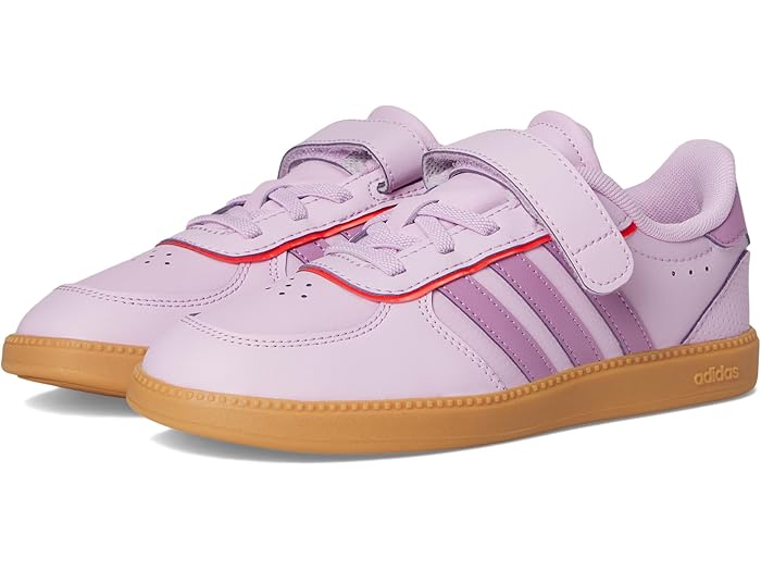 (取寄) アディダス キッズ キッズ ブレークネット スリーク シューズ (リトル キッド) adidas Kids kids Breaknet Sleek Shoes (Little Kid) Bliss Lilac/Preloved Purple/Gum