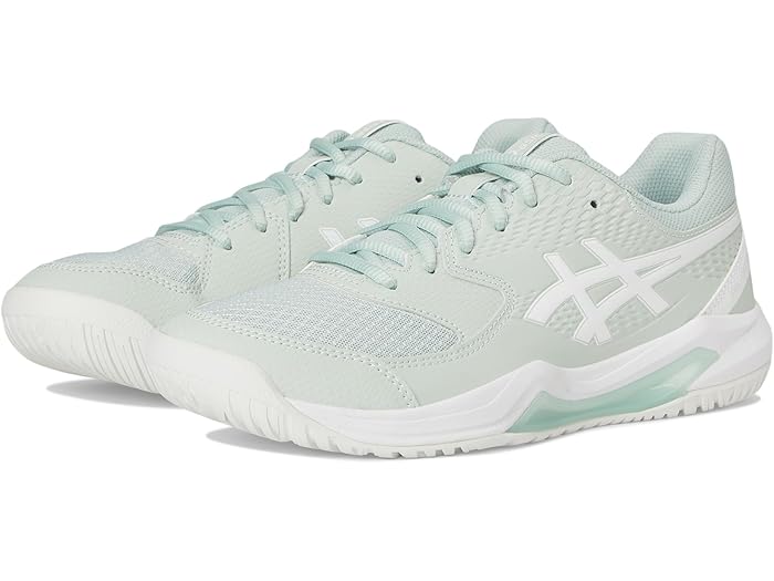 (取寄) アシックス レディース ゲルデディケート 8 テニス シューズ ASICS women GEL-Dedicate 8 Tennis Shoe Lichen Rock/White