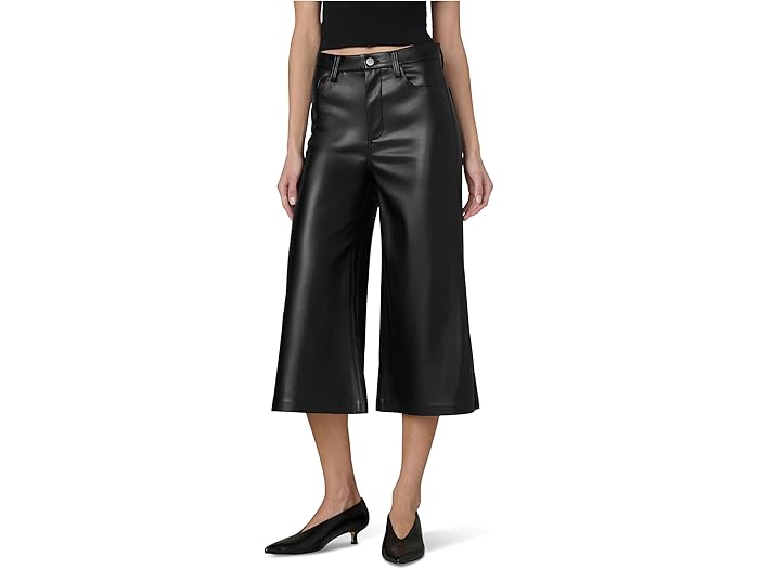 楽天ジェットラグ楽天市場店（取寄） ジョーズジーンズ レディース ザ キュロット ビーガン レザー Joe's Jeans women The Culotte Vegan Leather Black