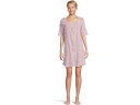 (取寄) カレン ノイバーガー レディース ロマンチック フィールズ エルボー スリーブ ナイトガウン ウィズ レース Karen Neuburger women Romantic Fields Elbow Sleeve Nightgown with Lace Soft Animal