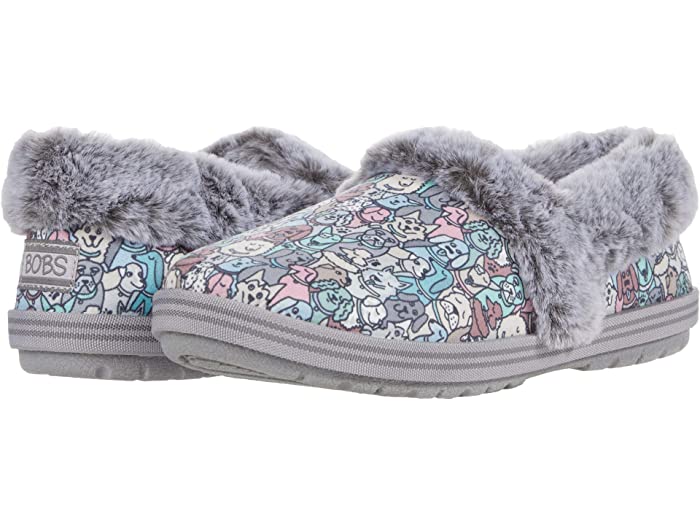 (取寄) ボブス スケッチャーズ レディース トゥ コージー - パレード BOBS from SKECHERS women Too Cozy - Pooch Parade Gray Multi