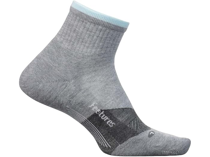 (取寄) フィーチャーズ トレイル マックス クッション クオーター Feetures Trail Max Cushion Quarter Light Gray