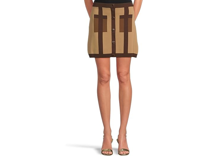 (取寄) トリーナターク レディース アルテミス スカート Trina Turk women Artemis Skirt Doe Multi