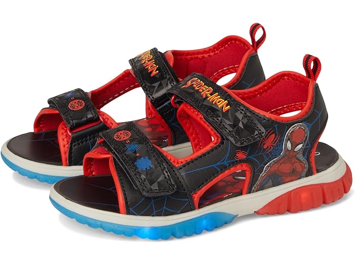 (取寄) ジョズモ ボーイズ スパイダーマン ライテッド サンダル (トドラー/リトル キッド) Josmo boys ..