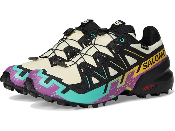 (取寄) サロモン レディース スピードクロス 6 Salomon women Speedcross 6 Transparent Yellow/Black/Wa...