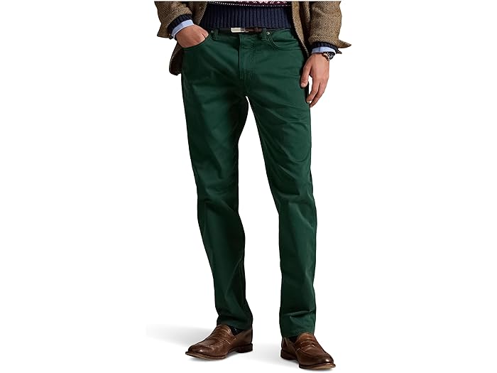 (取寄) ラルフローレン メンズ ヴァリック スリム ストレート ストレッチ サテン パンツ Polo Ralph La..