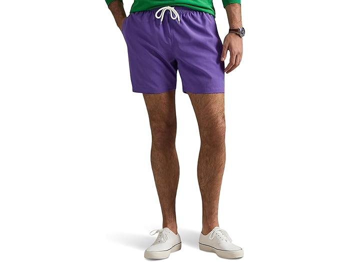 (取寄) ラルフローレン メンズ 5.75 トラベラー クラシック スイム トランク Polo Ralph Lauren men 5.75" Traveler Classic Swim Trunk Chalet Purple