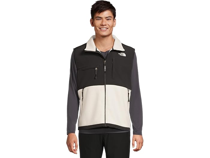 Parka - (取寄) ノースフェイス メンズ レトロ デナリ ベスト The North Face men Retro Denali Vest White Dune/TNF Black