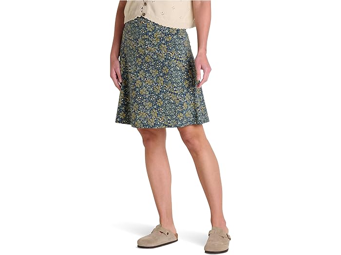 (取寄) トードアンドコー レディース チャカ スカート Toad&Co women Chaka Skirt True Navy Retro Print