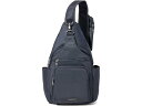 (取寄) バッガリーニ レディース セントラル パーク ラージ スリング Baggallini women Central Park Large Sling French Navy Twill|詳細画像