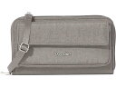 (取寄) バッガリーニ レディース Rfid フォン ウォレット クロスボディ Baggallini women Rfid Phone Wallet Crossbody Sterling Shimmer|詳細画像